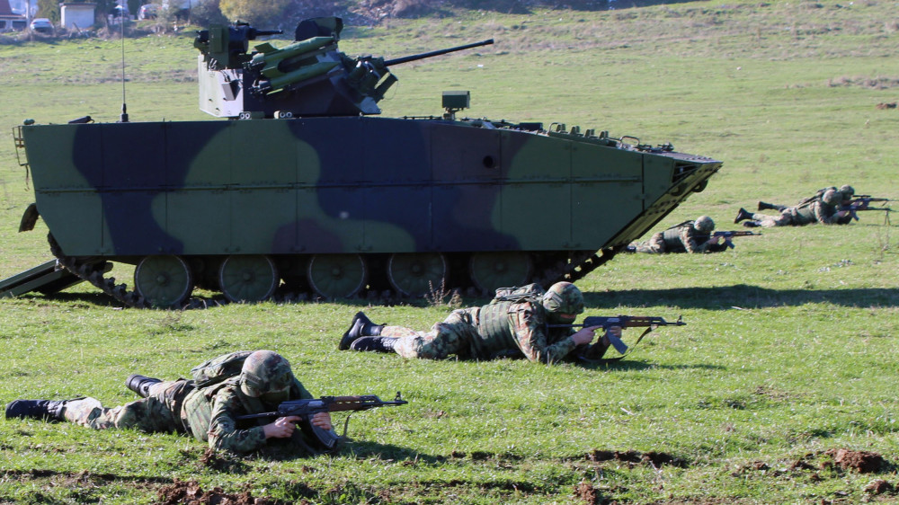 Obuka na modernizovanim borbenim vozilima pešadije